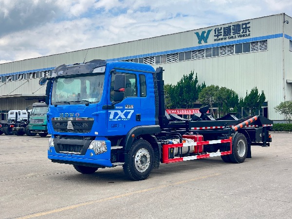 中國重汽HOWO豪沃TX系列（干粉砂漿移動(dòng)筒倉）背罐車｜華威馳樂牌SGZ5180ZBGTX6背罐車